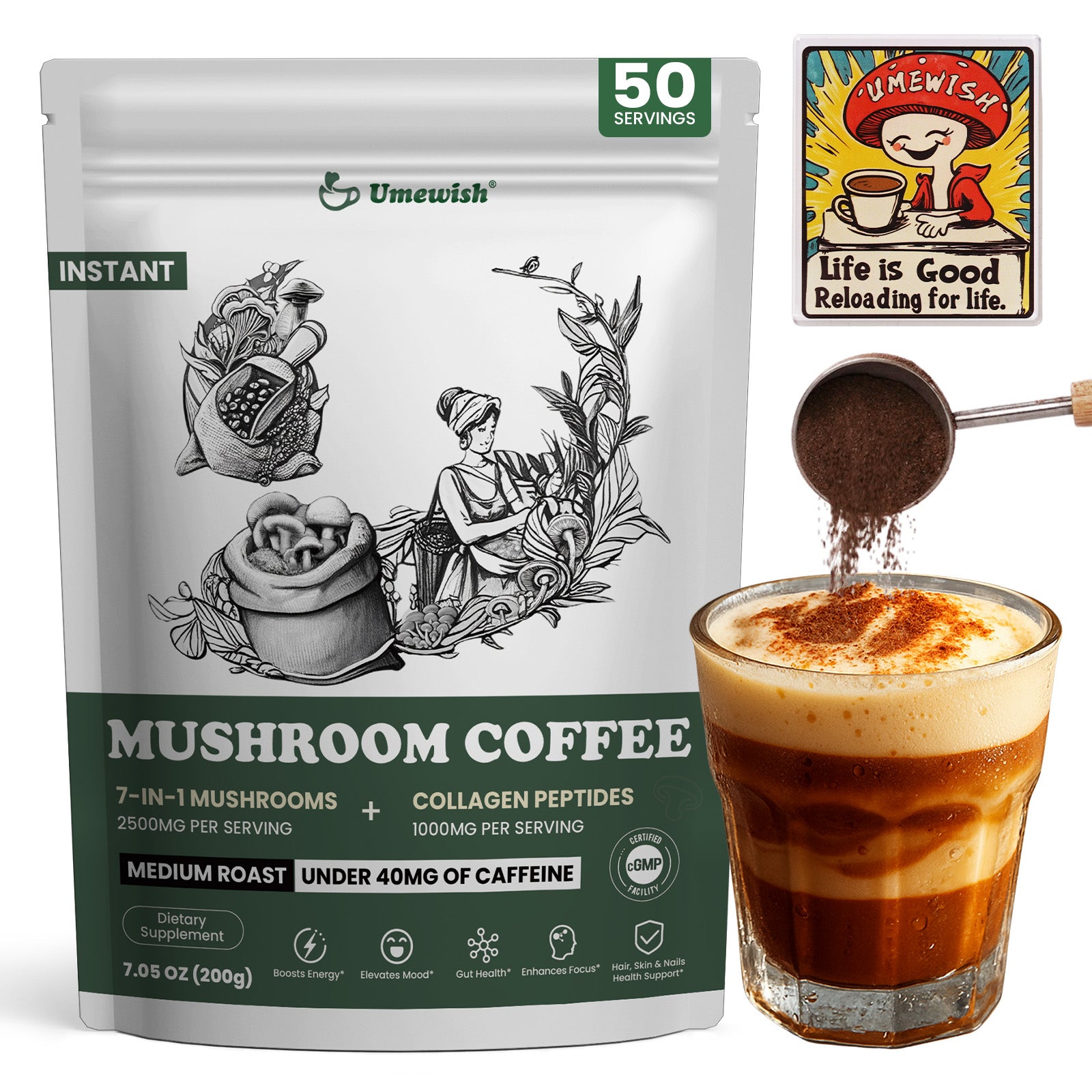 7-in-1 Mushroom Coffee