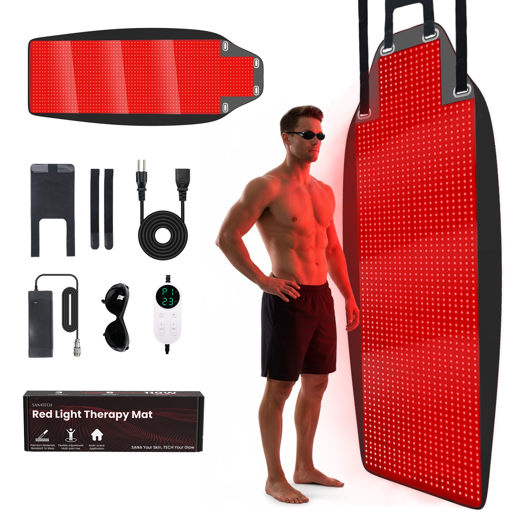 Full Body Red Light Therapy Mat