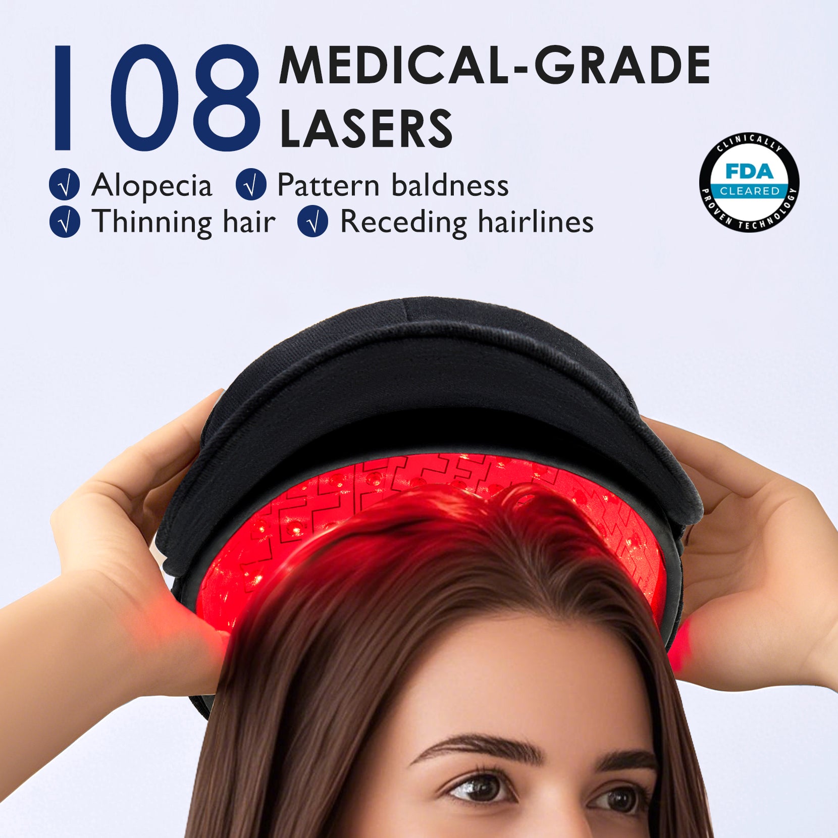 Laser Therapy Cap for Hair Regrowth