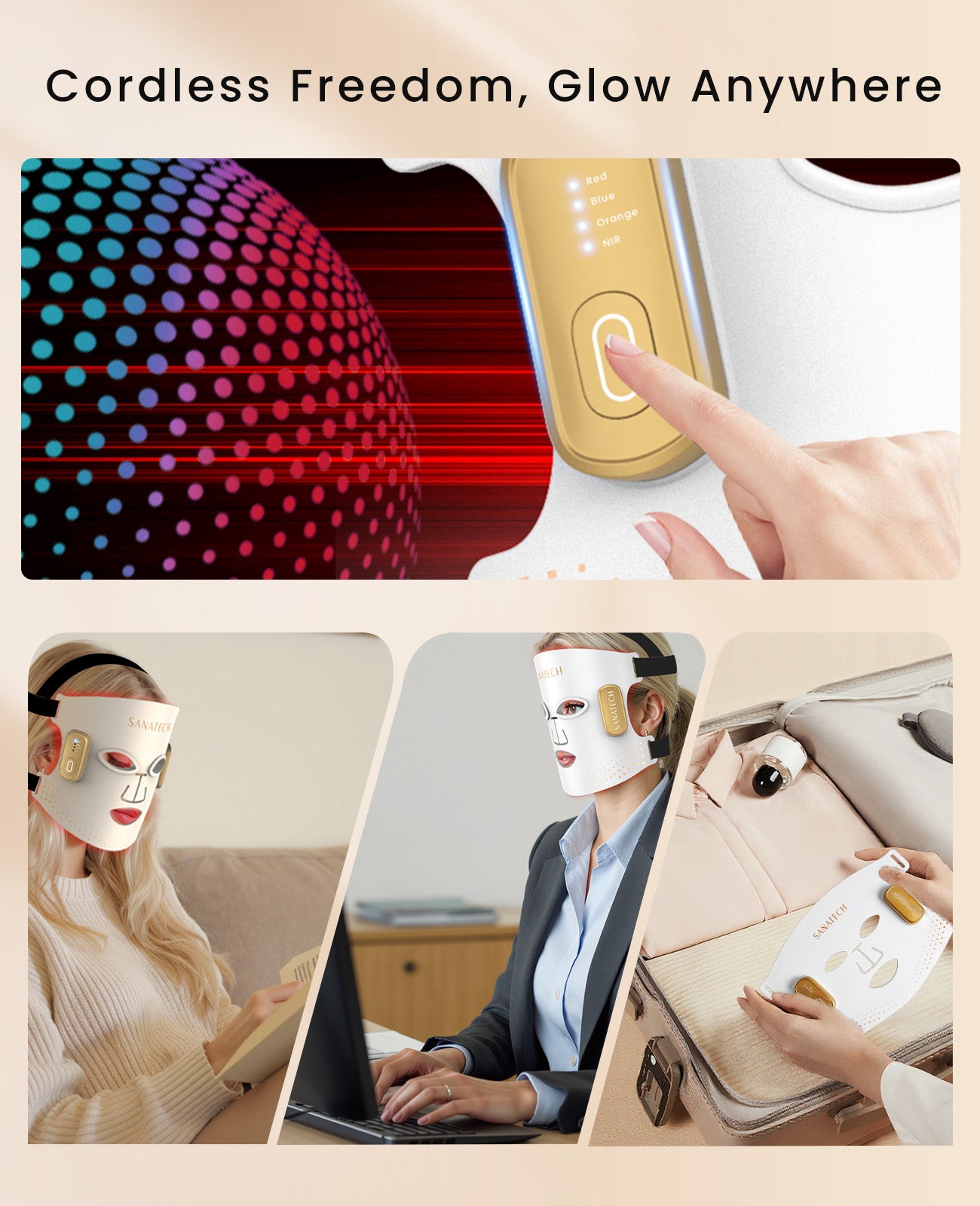 Red Light Therapy Mask for Face