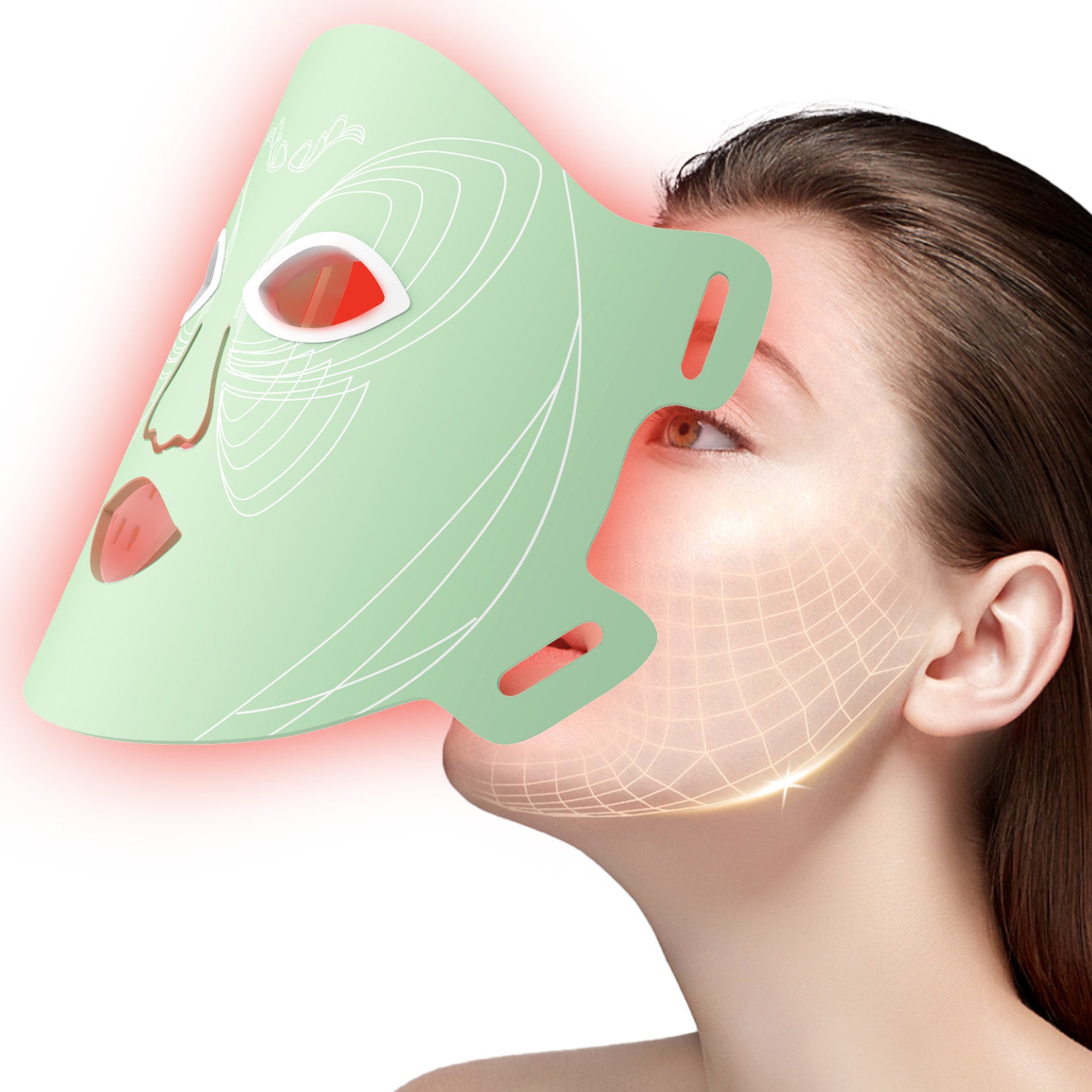 ORIAFIELD Red Light Therapy Face Mask
