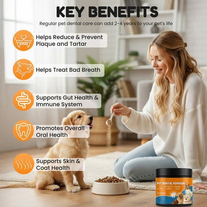 Dog Teeth Cleaning Powder