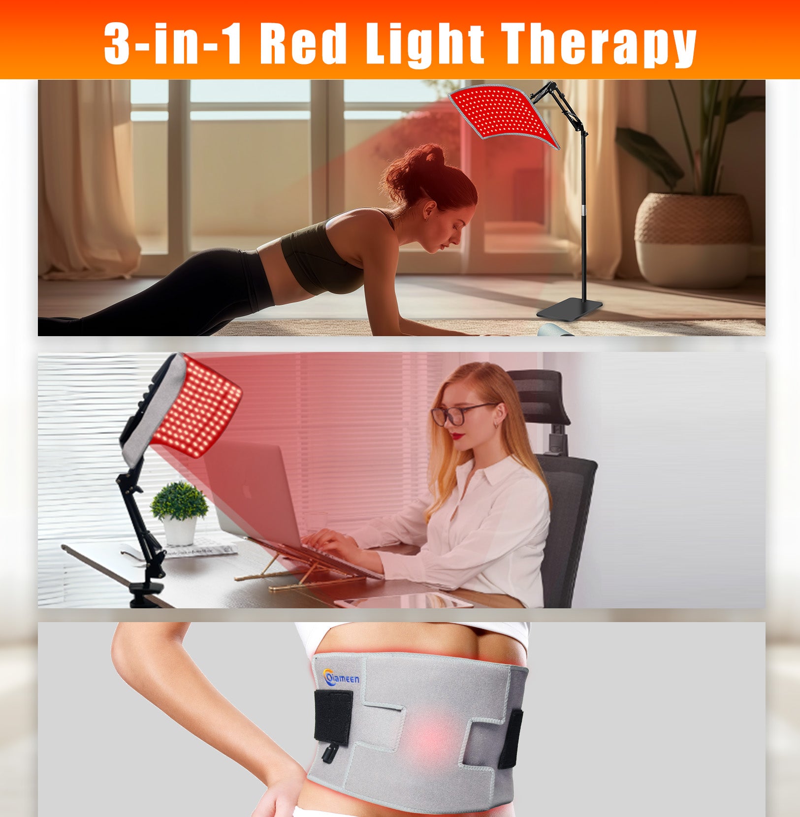 Infrared Light Therapy Lamp