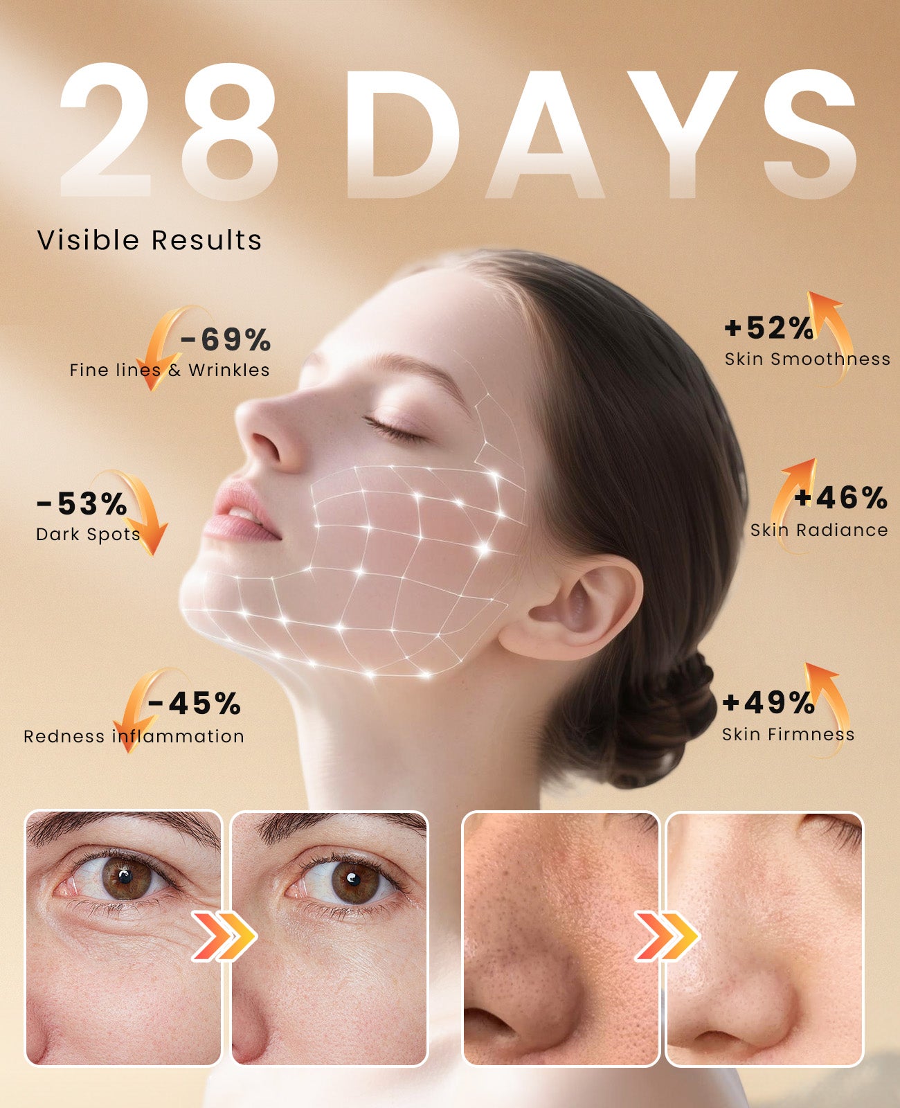 Red Light Therapy Mask for Face