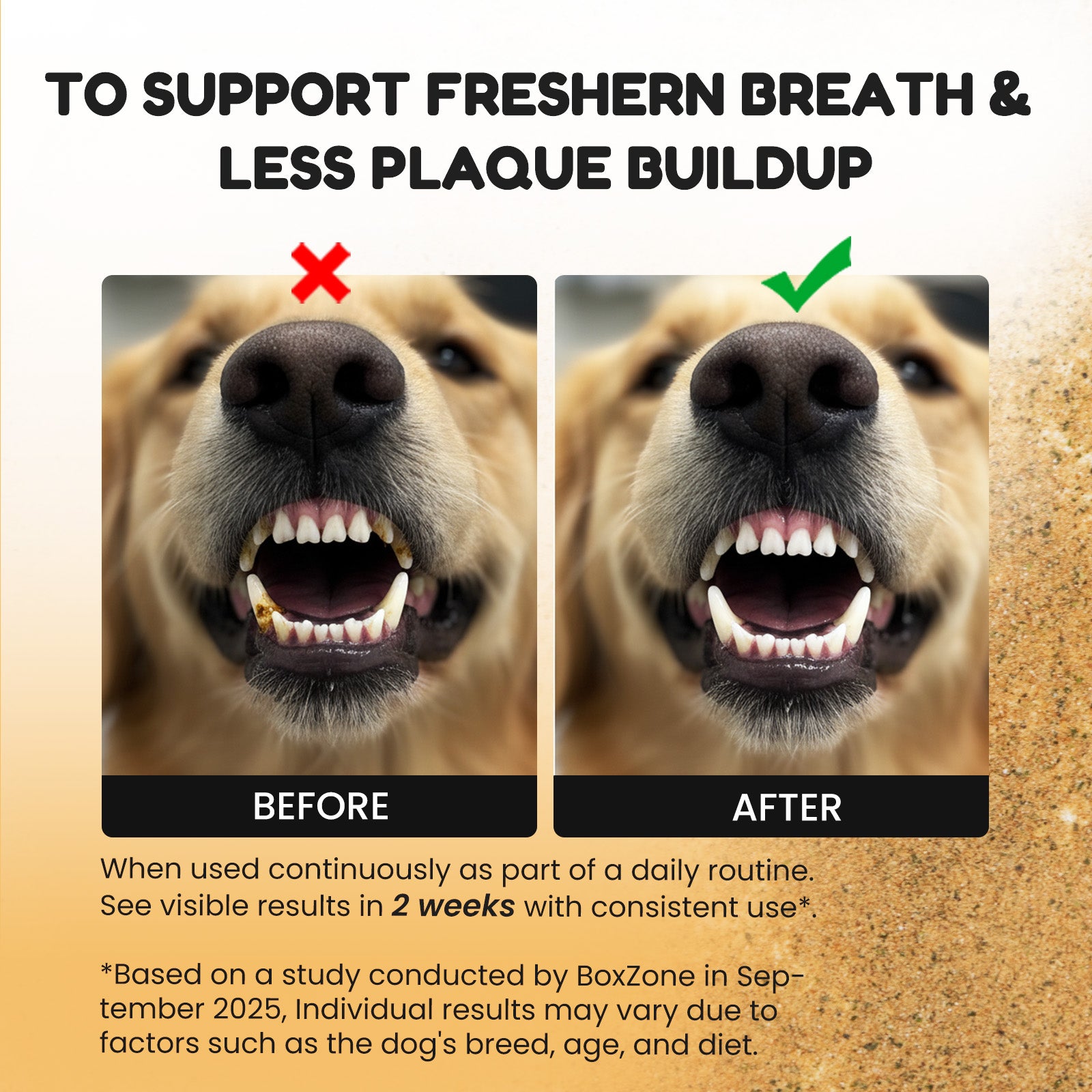 Dog Teeth Cleaning Powder