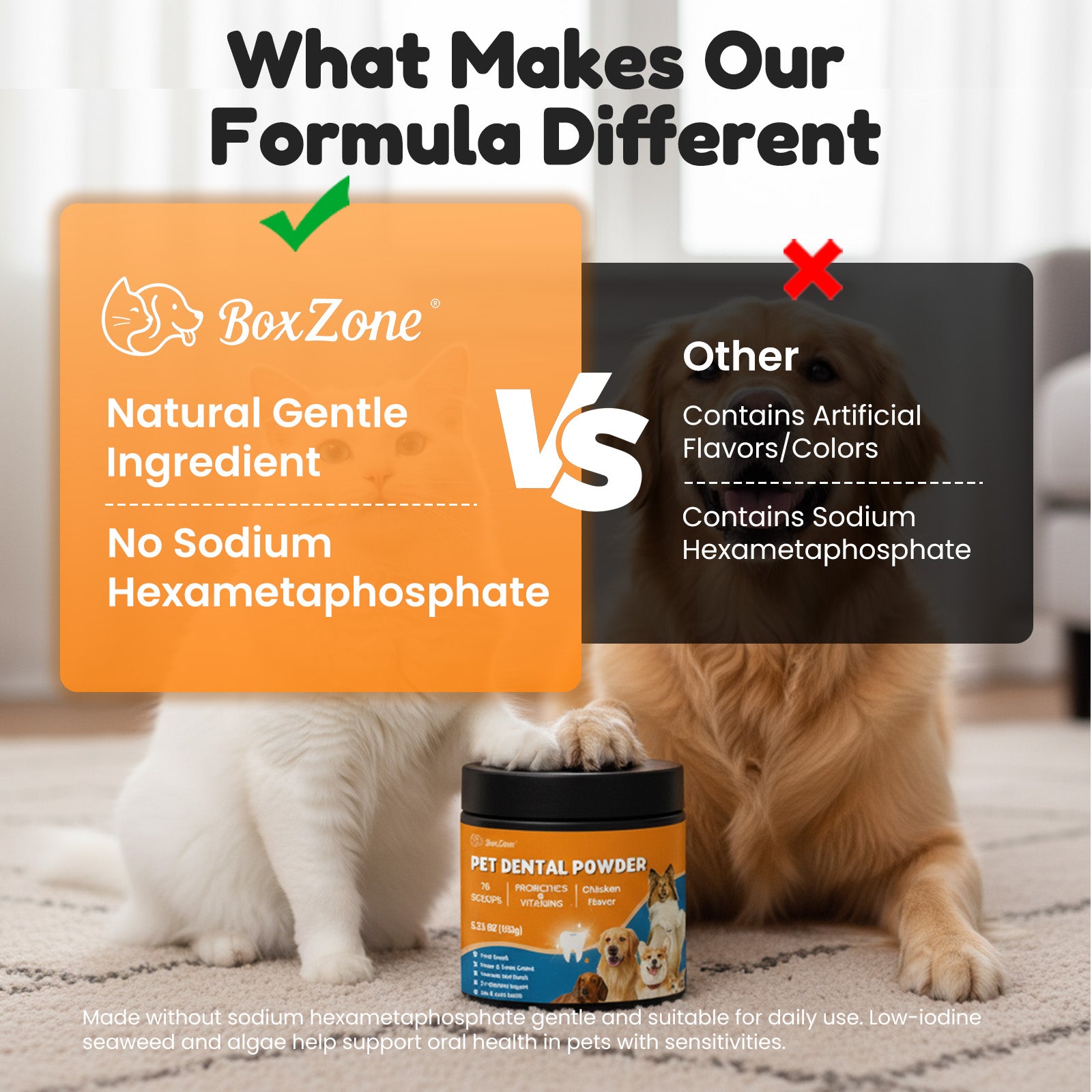 Dog Teeth Cleaning Powder