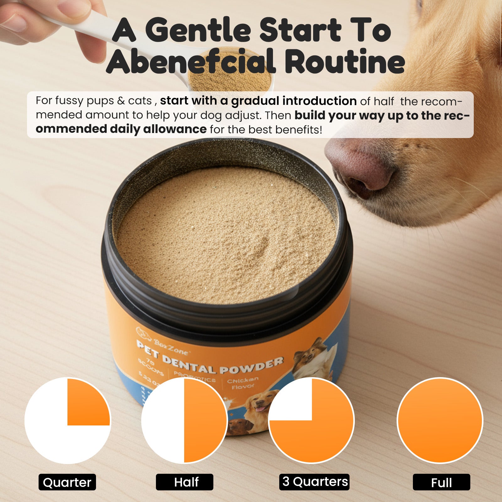 Dog Teeth Cleaning Powder